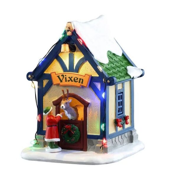 Lemax VIXEN'S DEN # 54532 Christmas Village Table Accent Lighted 2025 NEW - Picture 1 of 4